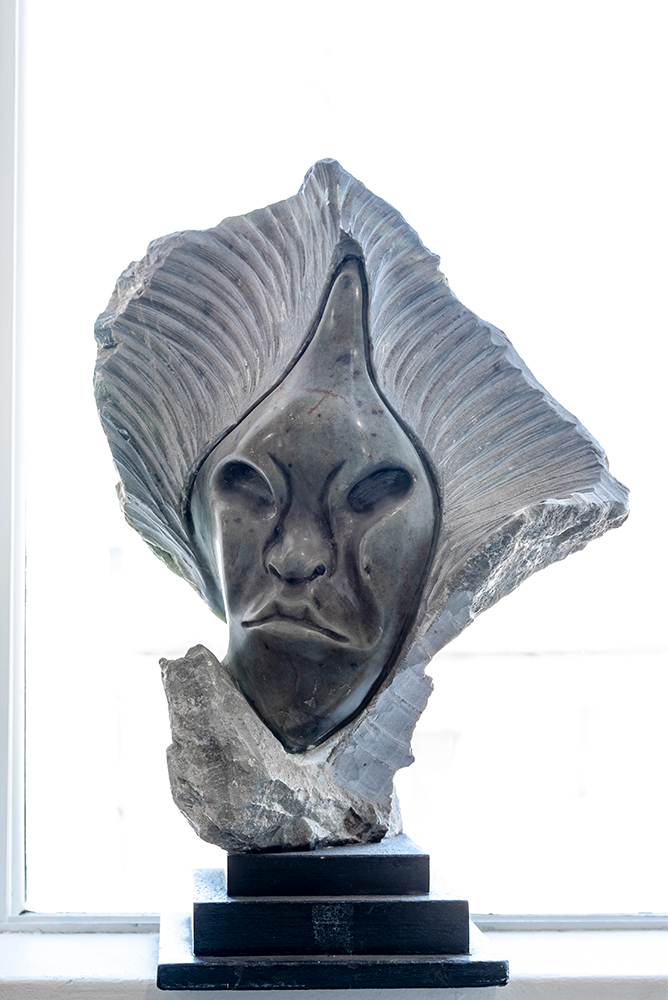 Eclipse Abstract Stone Sculpture