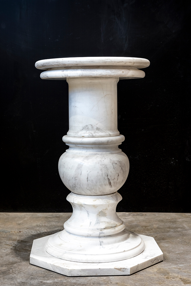 Ornate Elba Marble Column