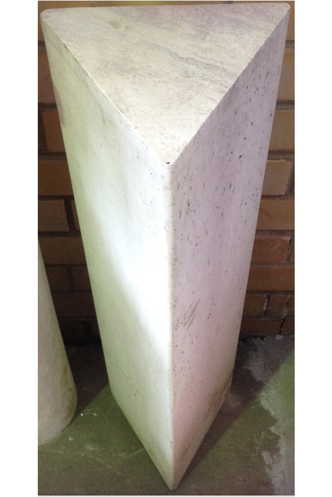Travertine Pedestal
