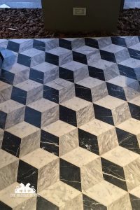 White Carrara, Volakas & Nero Marquina