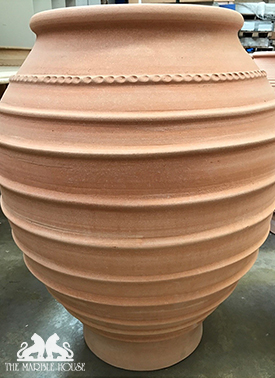 Zagris UrN. Outdoor urn pots suppliers, Australia, NZ. Mediterranean Urns importers and suppliers. The Marble House.